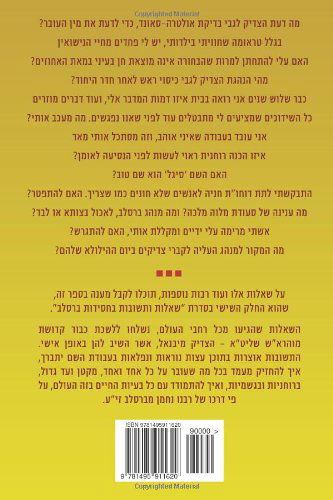 Cover for Mohorosh of Heichal Hakodesh Breslov · Breslov Responsa (Hebrew Volume 6) (Hebrew Edition) (Paperback Bog) [Hebrew edition] (2014)