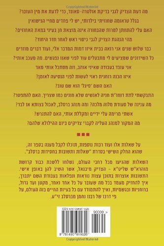 Cover for Mohorosh of Heichal Hakodesh Breslov · Breslov Responsa (Hebrew Volume 6) (Hebrew Edition) (Taschenbuch) [Hebrew edition] (2014)