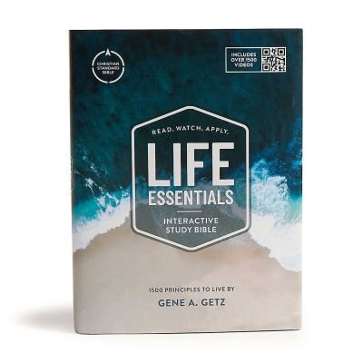 Cover for Holman Bible Staff Holman Bible Staff · CSB Life Essentials Study Bible, Hardcover w/Jacket (Innbunden bok) (2020)
