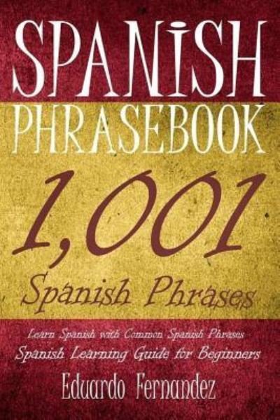 Cover for Eduardo Fernandez · Spanish Phrase Book (Paperback Bog) (2017)