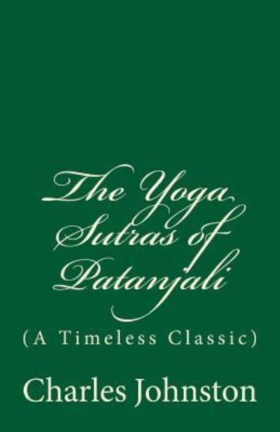 Cover for Charles Johnston · The Yoga Sutras of Patanjali (Paperback Book) (2017)