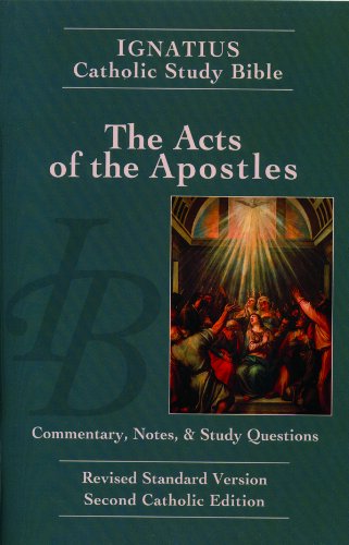 Cover for Curtis Mitch · The Acts of the Apostles: Ignatius Catholic Study Bible (Paperback Book) [2nd edition] (2013)