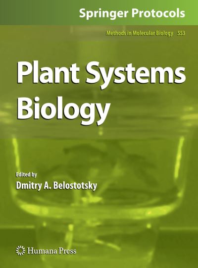 Cover for Plant Systems Biology - Methods in Molecular Biology (Hardcover Book) [2009 edition] (2009)