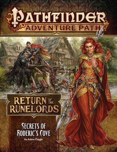 Cover for Adam Daigle · Pathfinder Adventure Path: Secrets of Roderick’s Cove (Return of the Runelords 1 of 6) (Paperback Book) (2018)