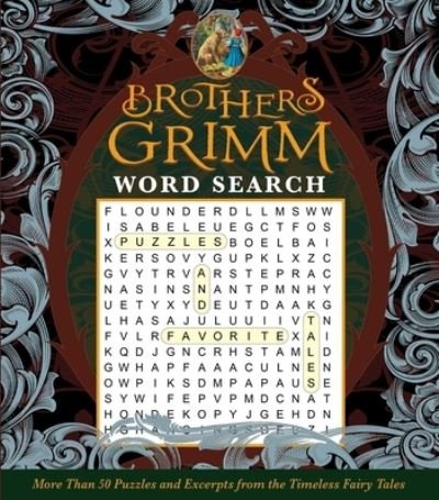 Cover for Editors of Thunder Bay Press · Brothers Grimm Word Search (Taschenbuch) (2022)