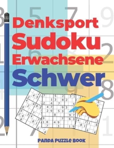 Cover for Panda Puzzle Book · Denksport Sudoku Erwachsene Schwer (Taschenbuch) (2019)