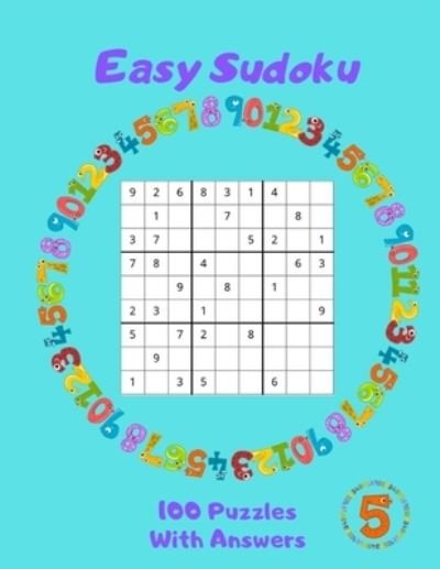 Cover for Ace of Hearts Publishing · Easy Sudoku - 100 Puzzles With Answers (Paperback Bog) (2019)