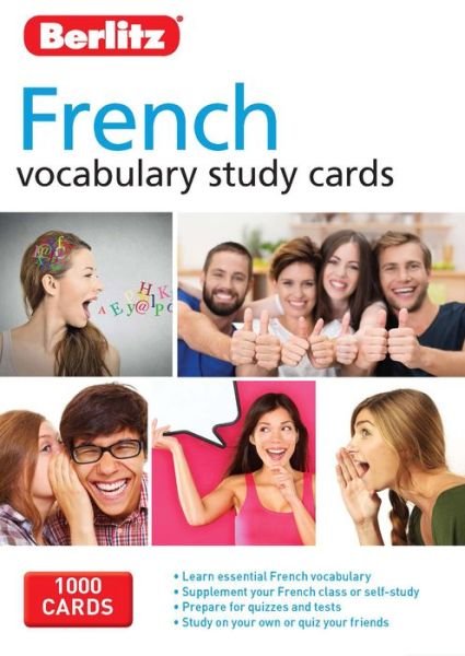 Cover for APA Publications Limited · Berlitz Language: French Study Card (KARTENSPIEL) (2016)