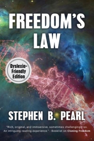 Cover for Stephen Pearl · Freedom's Law (dyslexia-formatted edition) - The Freedom Saga (Paperback Book) [Dyslexia-formatted edition] (2021)