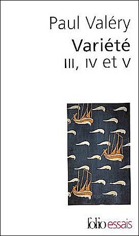 Cover for Paul Valery · Variete 3 4 5 (Folio Essais) (French Edition) (Taschenbuch) [French edition] (2002)