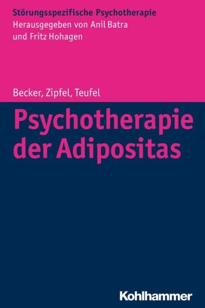 Cover for Becker · Psychotherapie der Adipositas (Buch) (2015)