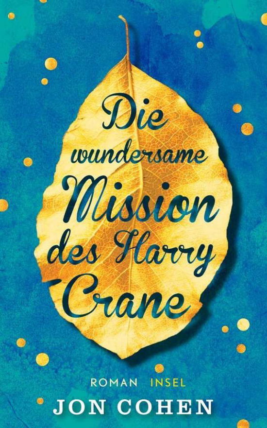 Cover for Jon Cohen · Die Wundersame Mission Des Harry Crane (Bok)