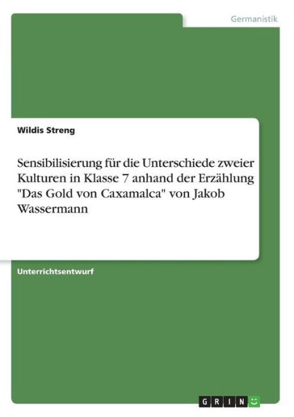Cover for Streng · Sensibilisierung für die Untersc (Book) [German edition] (2013)