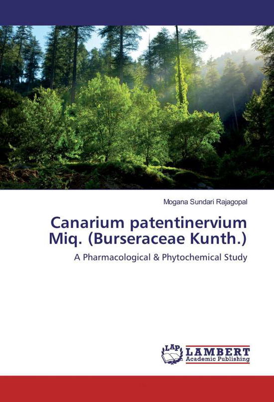 Cover for Rajagopal · Canarium patentinervium Miq. (Book)