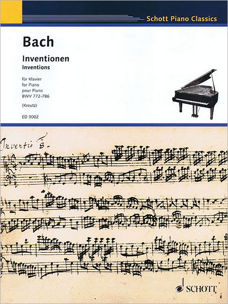 Inventions Bwv 772 786 - Johann Sebasti Bach - Books - SCHOTT & CO - 9783795752620 - November 1, 2011