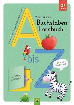 Cover for Mein erstes Buchstaben-Lernbuch mit Spurrillen und Klappen (Bok) (2025)