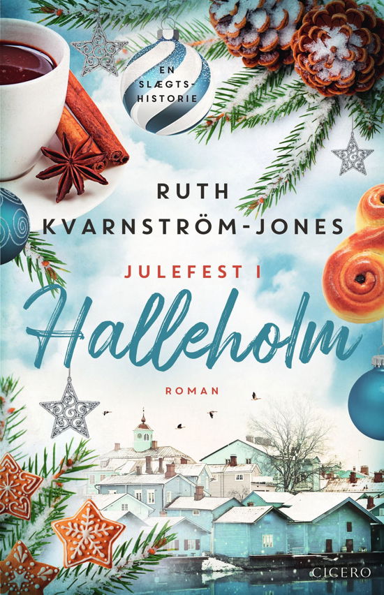 Cover for Ruth Kvarnström-Jones · Halleholm: Julefest i Halleholm (Sewn Spine Book) [1.º edición] (2023)