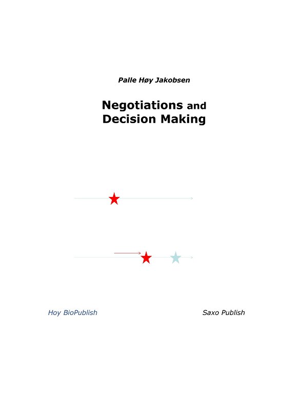 Cover for Palle Høy Jakobsen · Negotiations and Decision Making (Hardcover Book) (2019)