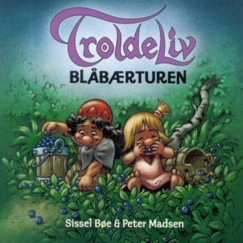 Cover for Sissel Bøe og Peter Madsen · Troldeliv - Den lille serie: Troldeliv - Blåbærturen (Bound Book) [2º edição] (2016)