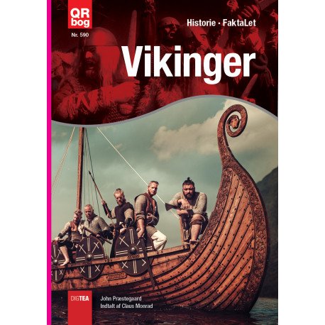 Cover for John Nielsen Præstegaard · Vikinger (Historie) (Bog) (2019)