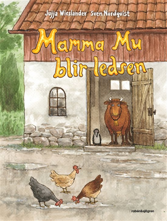 Cover for Jujja Wieslander · Mamma Mu blir ledsen (Bound Book) (2024)
