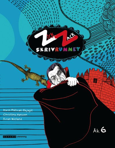 ZickZack 6 Skrivrummet Övningsbok, version 2 - Susan Nieland - Książki - Sanoma Utbildning - 9789152357620 - 15 sierpnia 2021