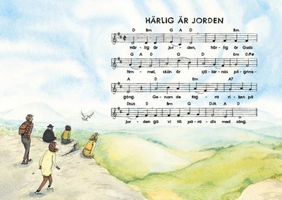 Cover for Marcus-Gunnar Pettersson · Barnens Bästa Bibel: Vykort : Härlig är jorden (N/A) (2020)