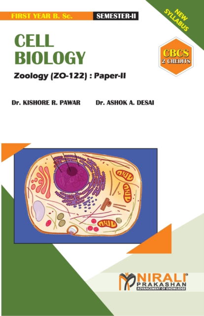 Cover for Dr Kishore R Pawar · CELL BIOLOGY [2 Credits] (Pocketbok) (2019)