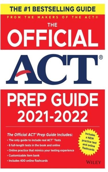 Cover for Wiley · ACT Prep Guide 2021-2022 (Pocketbok) (2021)