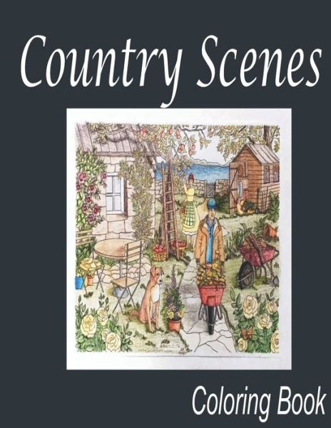 Cover for Abdel Edition · Country Scenes Coloring Book (Paperback Book) (2020)