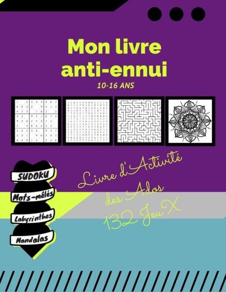 Cover for Bh · Mon livre anti-ennui (Paperback Book) (2020)