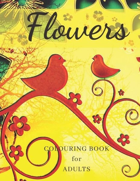 Cover for Powerprint Publishers · Flowers Colouring Book (Taschenbuch) (2020)