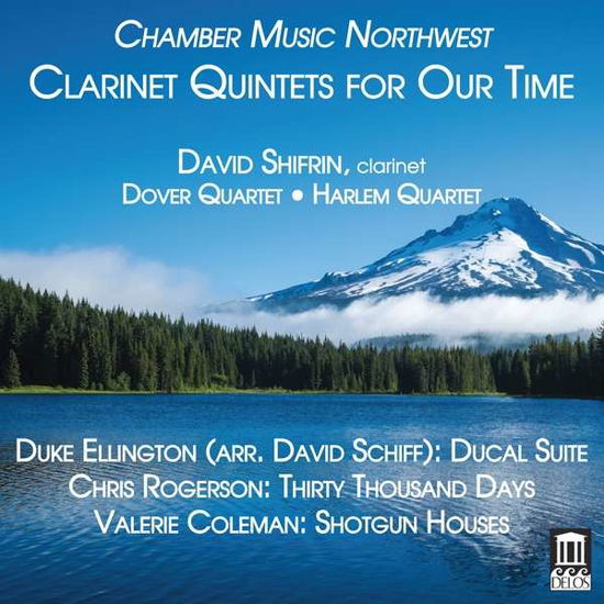 Cover for Coleman / Shifrin / Harlem String Quartet · Clarinet Quintets for Our Time (CD) (2019)