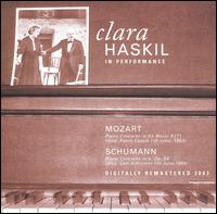 Piano Concertos Music & Arts Klassisk - Clara Haskil - Music - DAN - 0017685112621 - December 24, 2005