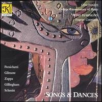 Cover for Cincinnati Wind Symphony / Corporon · Songs &amp; Dances (CD) (1995)