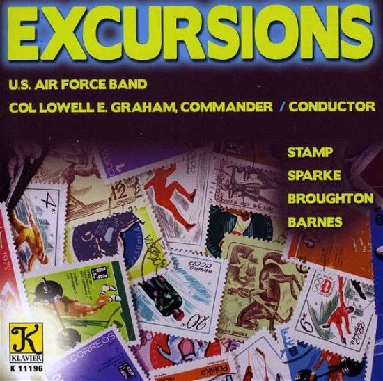 Cover for Stamp / U.s. Air Force Band / Graham · Excursions (CD) (2013)