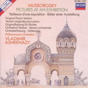 Cover for Modest Mussorgsky · Modest Mussorgsky-pictures at an Exhibition (CD)