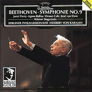 Beethoven: Symphony No. 9 - Herbert Von Karajan - Music - SYMPHONIC MUSIC - 0028943900621 - March 23, 2002