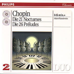 Chopin: Nocturnes - Preludes - Adam Harasiewicz - Musiikki - INSTRUMENTAL - 0028944226621 - keskiviikko 13. huhtikuuta 1994