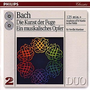 Cover for Neville Marriner · Bach: the Art of Fugue, Musical Offering (CD) (1994)