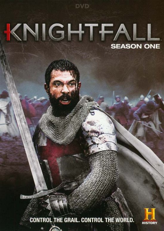 Cover for Knightfall: Season 1 (DVD) (2018)