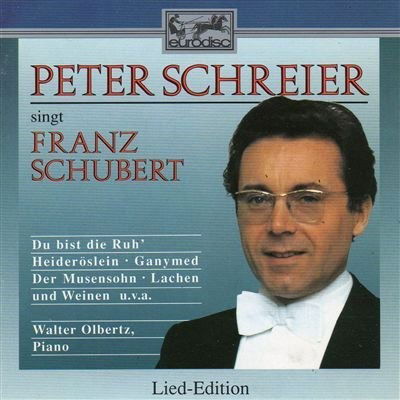 Cover for Franz Schubert  · Peter Schreier: Singt Franz Schubert (CD)