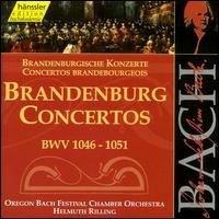 Cover for Bach / Oregon Bach Orch · Brandenburg Concertos 126 (Bwv1046-1051) (CD) (1999)