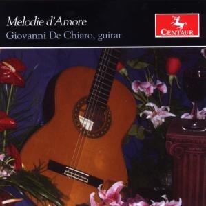 Cover for Giovanni De Chiaro · Melodie D'amore (CD) (2008)