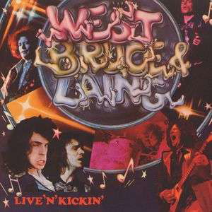 Cover for West, Bruce &amp; Laing · Live 'n' Kickin' (CD) (1990)
