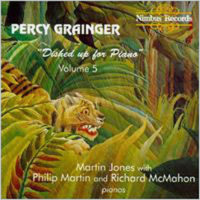 Cover for Martin Jones · Percy Grainger - Dished Up For Piano (CD) (1991)