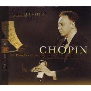 Cover for Rubinstein / Chopin · Rubinstein Collection 16 (CD) (2000)