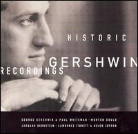 Cover for Historic Gershwin Recordings-v/a (CD) (1990)