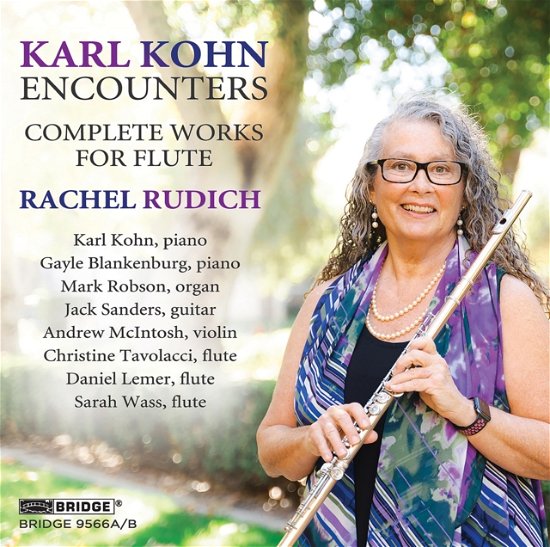 Cover for Rudich · Karl Kohn: Encounters (Complete Works For Flute) (CD) (2022)
