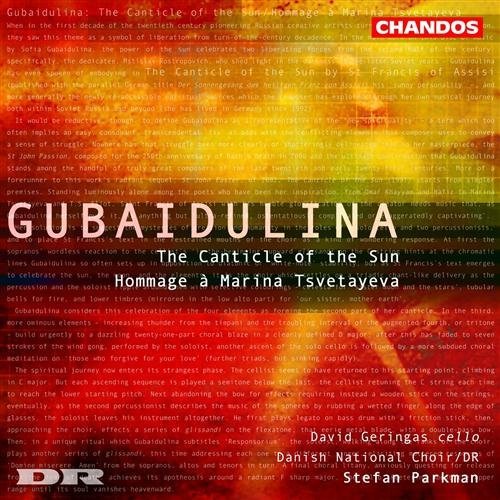 Cover for Gubaidulina / Geringas / Parkman / Dnso · Homage a Marina Tscetateva / Sinnensang (CD) (2003)